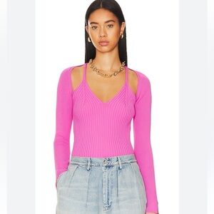 ASTR cut out sweater